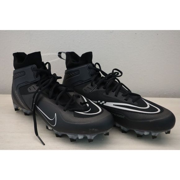 Nike CW4440 011 Men's Sz 11 Black Alpha Huarache 8 Elite LAX Lacrosse Cleats - Picture 1 of 9